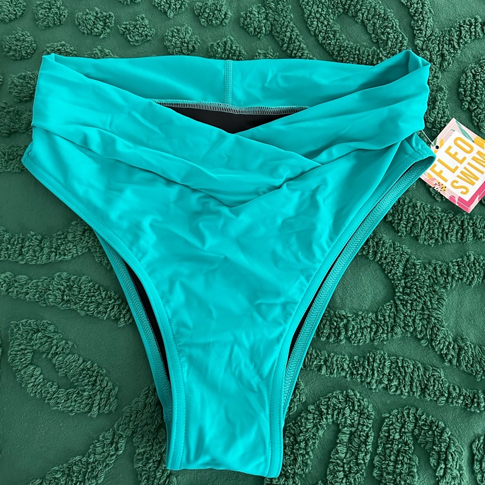 Fleo turquoise bikini bottom